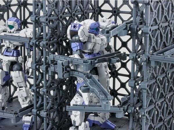 phụ kiện robot Customize Scene Base Truss Base Ver bandai 30MM Gundam