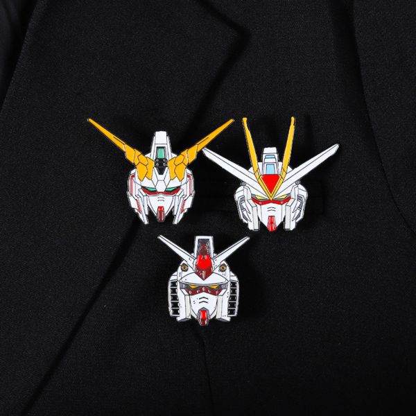 Phụ kiện thời trang Huy hiệu pin cài áo Mobile Suit Gundam