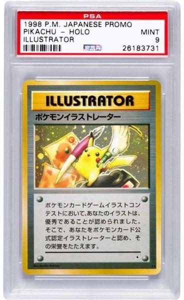 thẻ bài Pikachu Illustrator
