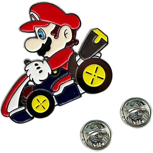 Pin cài áo hình nhân vật Mario Kart 8 cỡ lớn