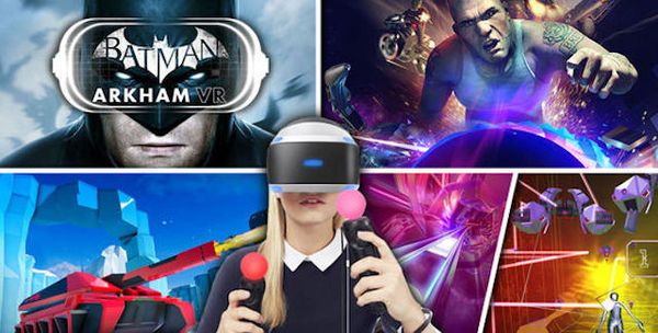 Tựa game dành cho kính thực tế ảo PS VR phong phú