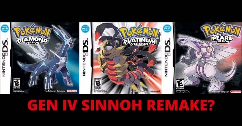 Pokemon Diamond Pearl Platinum Nintendo Switch Remake 2021