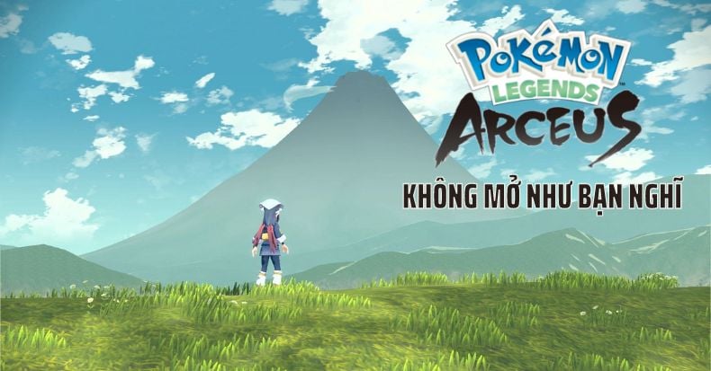 Pokémon Legends Arceus không open world