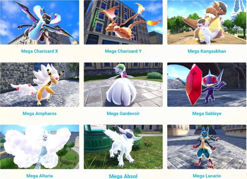 pokemon mega Pokemon Legends Z-A