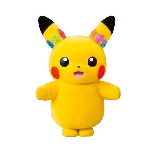 Pokemon Poke-mofu Doll Pikachu Female