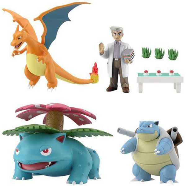 Pokemon Scale World Kanto Professor Oak Set