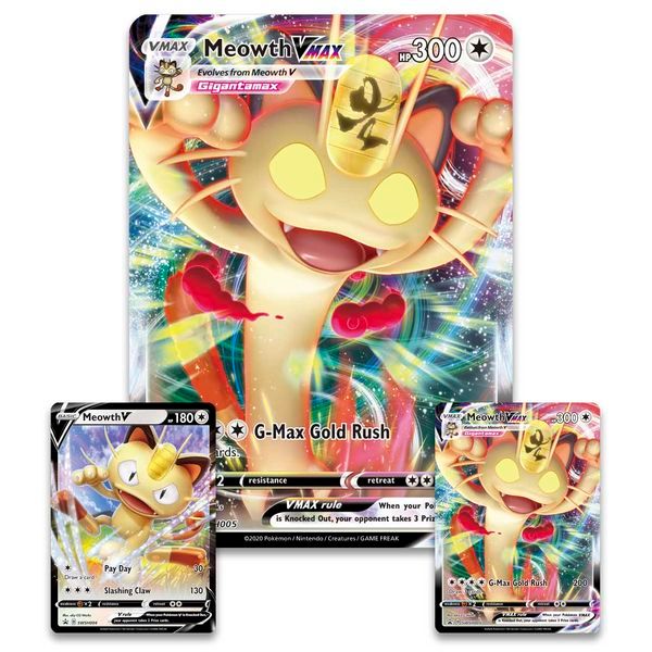 pokemon shop bán bài Pokemon Meowth VMAX Special Collection