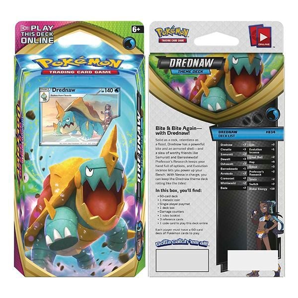Pokémon TCG: Drednaw Theme Battle Deck (Sword & Shield - Vivid Voltage) - Factory Sealed 13 thumbnail image