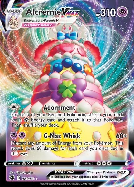 Pokemon TCG Champions Path Alcremie VMAX