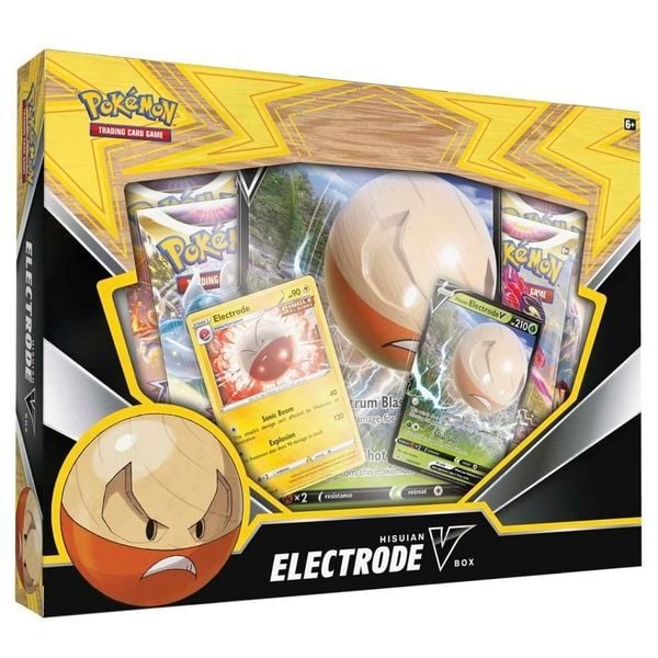 hướng dẫn chơi bài Pokemon TCG Hisuian Electrode V Box mạnh nhất