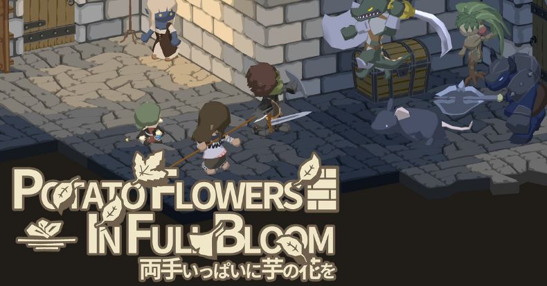 Potato Flowers in Full Bloom nintendo switch pc