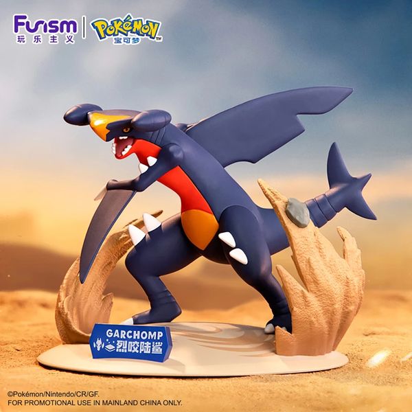 Hiệu ứng tuyệt đẹp, thiết kế tỉ mỉ mô hình Funism Pokemon Prime Figure Mini Garchomp xứng đáng có mặt trên bàn trưng bày của bạn