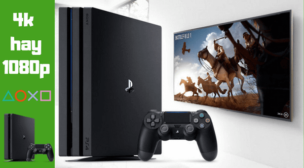 ps4 pro or slim for 4k and 1080p tv