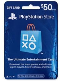 PSN PREPAID CARD 50$