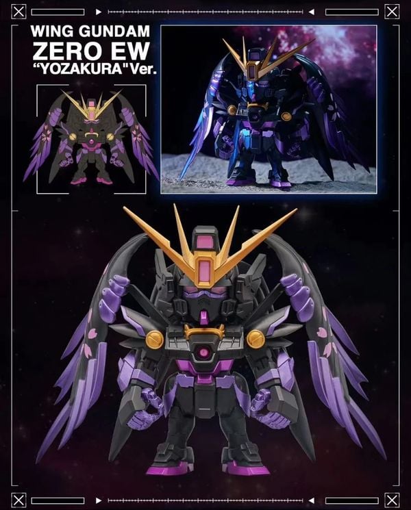 figure QMSV Mini Wing Gundam Zero EW chất lượng cao