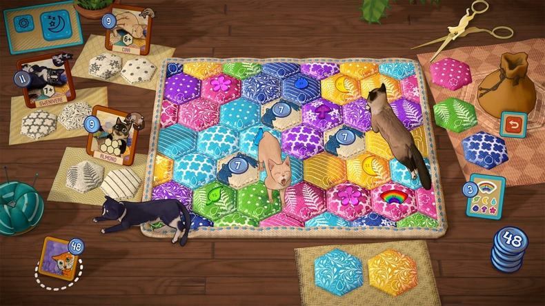 Quilts & Cats of Calico là game giải đố ấm cúng
