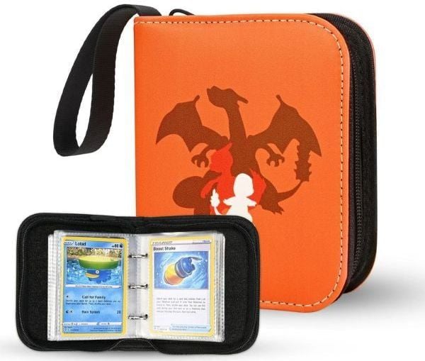 Binder da mini 1 ngăn đựng bài Pokemon Evolution Charizard có sẵn tại nShop