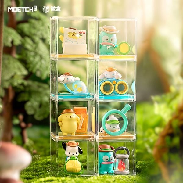 Sanrio Characters Little Explorer Moetch MC07 là hộp mù chứa mô hình dễ thương, thích hợp làm quà tặng