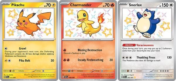 Thẻ bài PP52 Pokemon TCG Paldean Fates Booster Pack hàng thiệt chính hãng màu sắc đẹp mắt random ngẫu nhiên may mắn