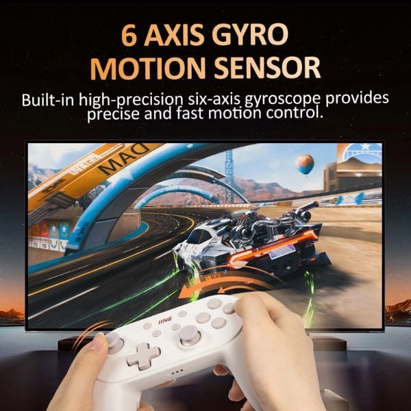 Tay Game IINE Athena Wireless Controller PC Layout - White L1002 nShop giao hàng hỏa tốc nhận hàng trong ngày