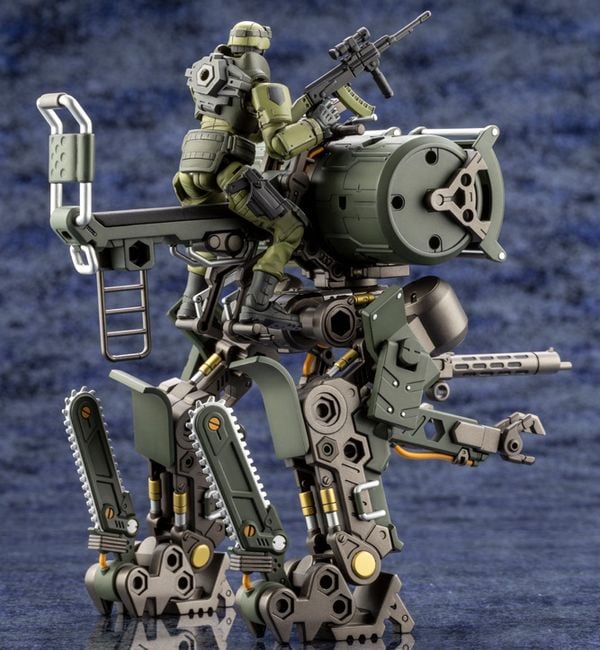 Mô hình Hexa Gear Scarecrow Forest Color Ver. HG081X nổi bật với thiết kế quân đội siêu đẹp