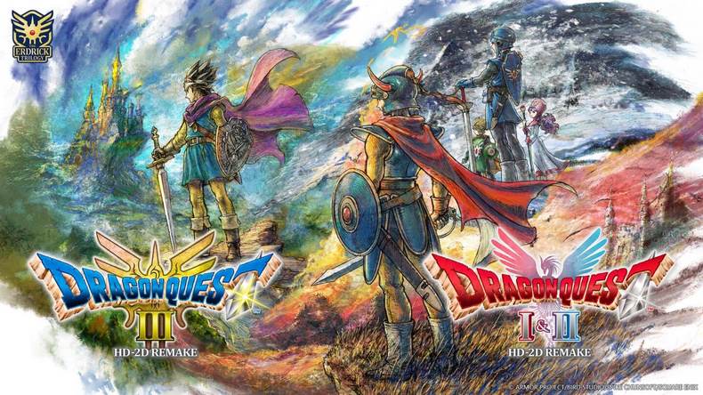 Phiên bản Remake 2D của Dragon Quest I & II và Dragon Quest III