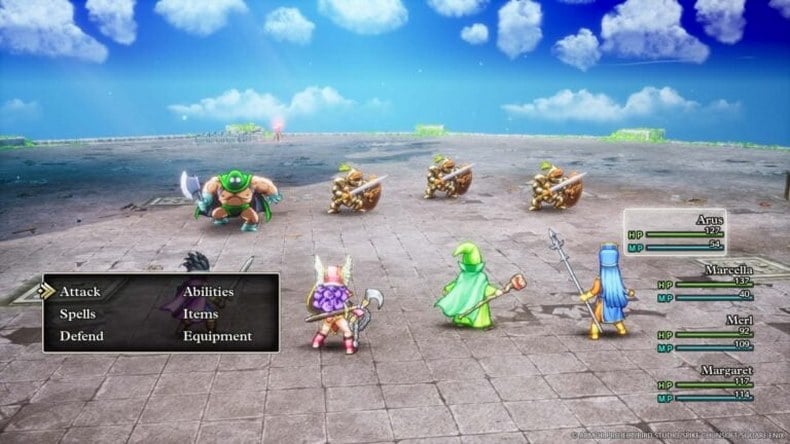 Câu chuyện trong Dragon Quest III HD-2D Remake