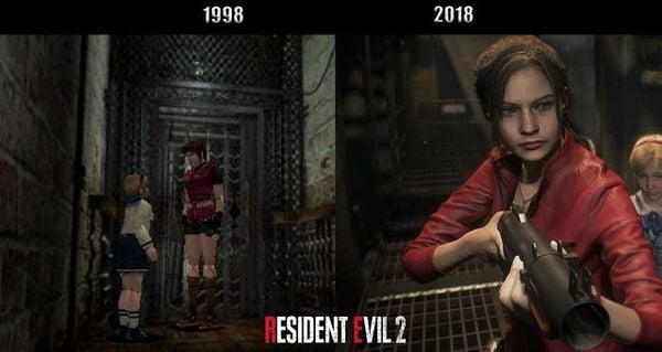 thay đổi trong resident evil 2 remake