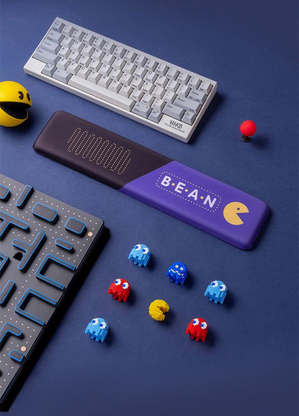 Wrist Rest Keyboard Kê tay bàn phím công thái học chống mỏi Pacman Full Size