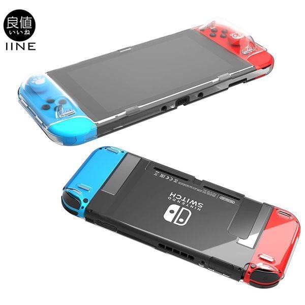 review case bảo vệ từ tính IINE cho Nintendo Switch trong suốt