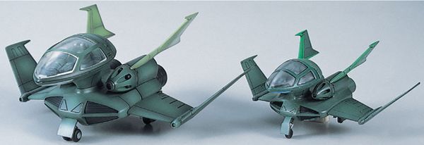 review Dopp Fighter EX Model 1/144 1/100 gundam