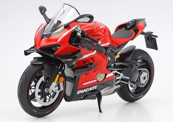 review mô hình xe mô tô Ducati Superleggera V4 1/12 Tamiya 14140