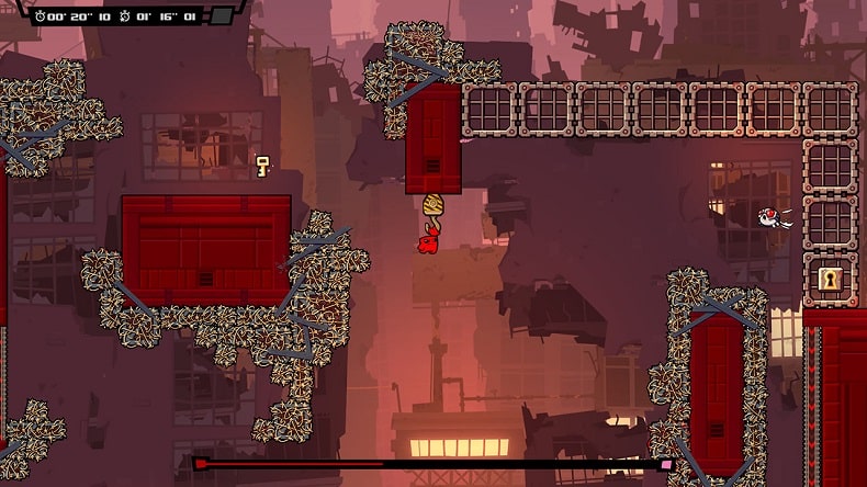 review game Super Meat Boy Forever