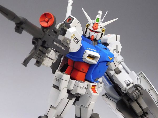 review Gundam GP01 - MG - 1/100
