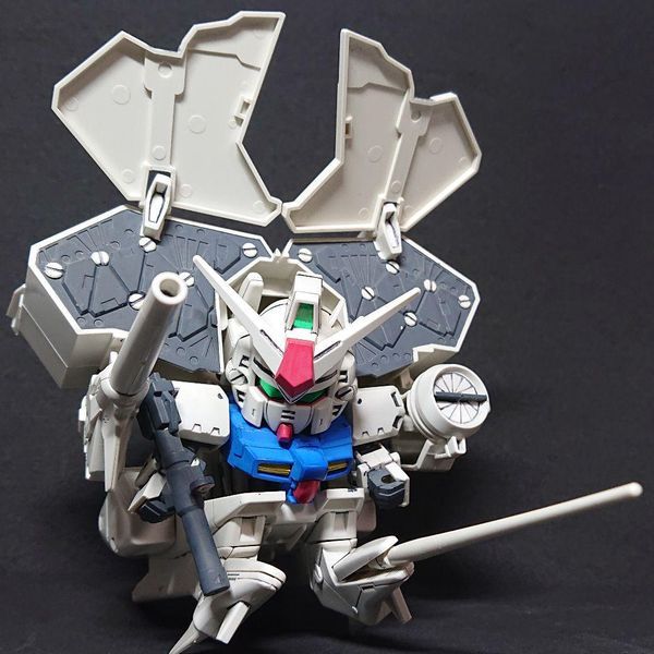 review Gundam GP03D Dendrobium Orchis SD gundam chất