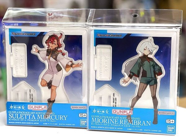 review Gunpla Package Art Acrylic Stand Gundam The Witch from Mercury
