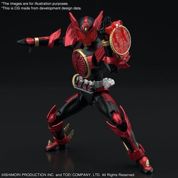 review Kamen Rider OOO Tajadoru Combo Figure-rise Standard