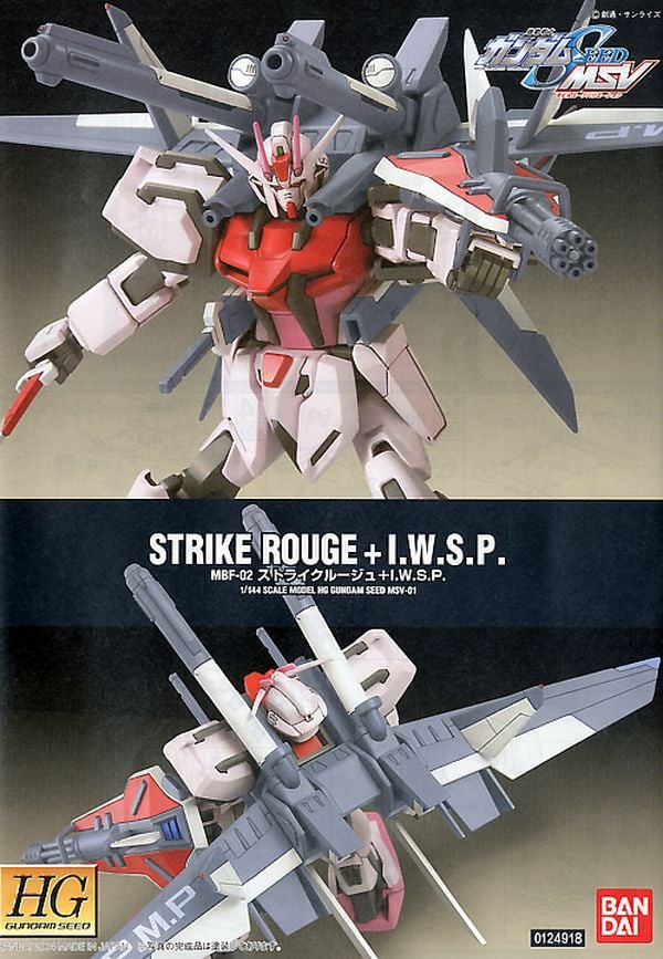 review MBF-02 Strike Rouge I.W.S.P. HG 1/144