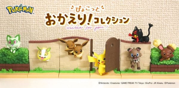 review mô hình Pokemon Pyokotto Waited For You Collection chính hãng