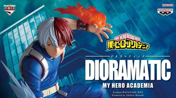 review mô hình My Hero Academia Dioramatic Shoto Todoroki