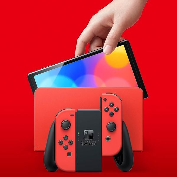 review máy game Nintendo Switch OLED Model Mario Red Edition