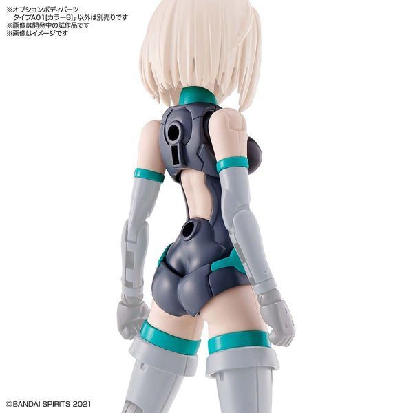 review Option Body Parts Type A01 - Color B - 30MS Bandai
