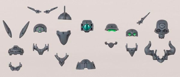 review Option Parts Set 7 Customize Heads B 30MM
