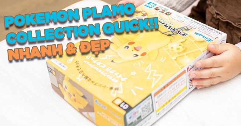 review Pokemon Plamo Collection Quick pikachu