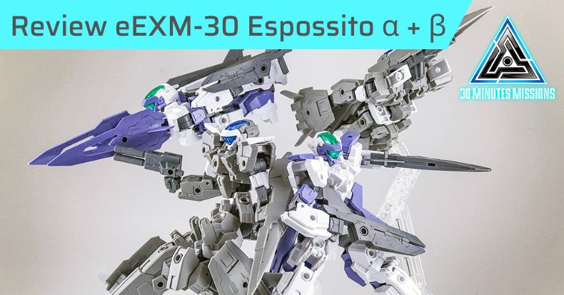 review robot biến hình eEXM-30 Espossito Alpha Beta