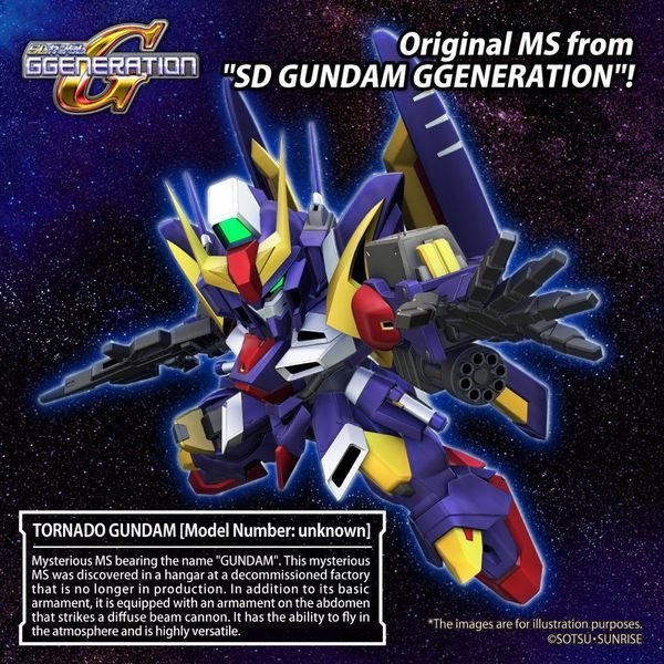 review Tornado Gundam SD Gundam Cross Silhouette
