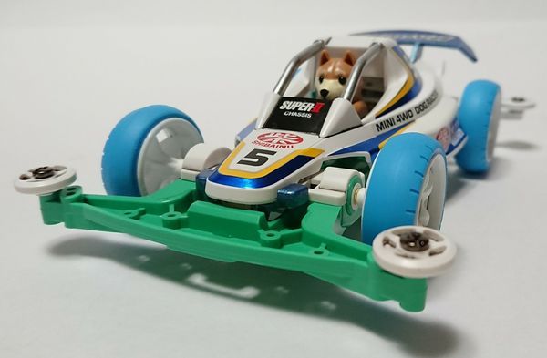 review Xe đua Tamiya Mini 4WD Dog Racer 18086