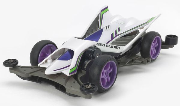 review Xe đua Tamiya Mini 4WD Geo Glider FM-A Chassis 18716