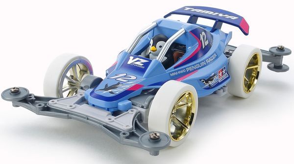 review Xe đua Tamiya Mini 4WD Penguin Racer 95570