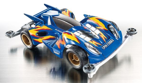 review Xe đua Tamiya Mini 4WD Spin Cobra Premium 19450